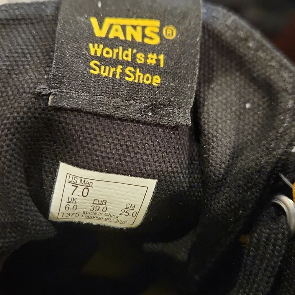 Vans Rare Black Ball HI SF Captain Fin Black/Black M7 VN-61_14
